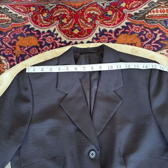 La Moda Amari Atrium Hotel Bangkok 100% Silk Blazer Coat - Picture 11 of 15